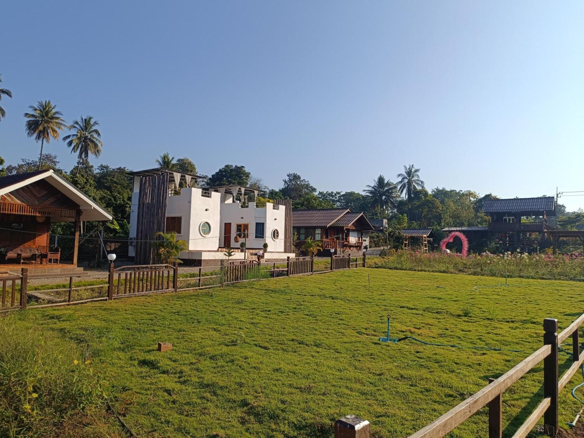 ม่วนใจ๋ปันสุข โฮมสเตย์แอนคาเฟ่ Muanjai Punsuk Homestay And Cafe Chom Thong Eksteriør billede