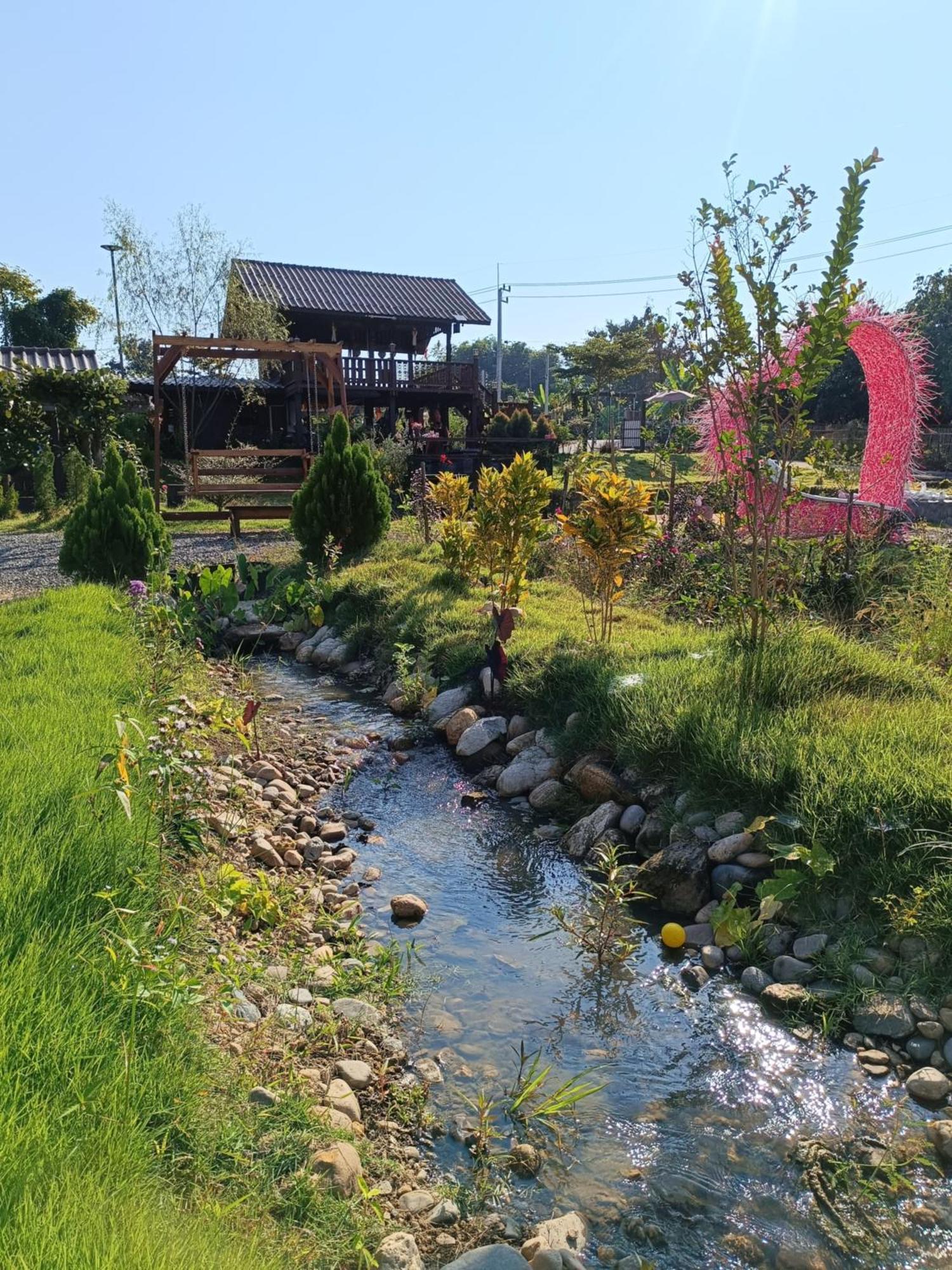 ม่วนใจ๋ปันสุข โฮมสเตย์แอนคาเฟ่ Muanjai Punsuk Homestay And Cafe Chom Thong Eksteriør billede