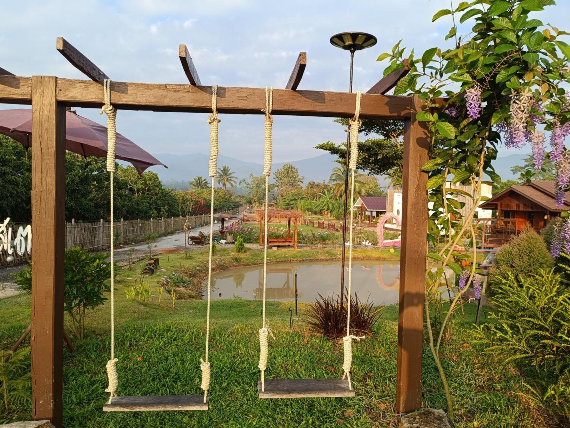 ม่วนใจ๋ปันสุข โฮมสเตย์แอนคาเฟ่ Muanjai Punsuk Homestay And Cafe Chom Thong Eksteriør billede